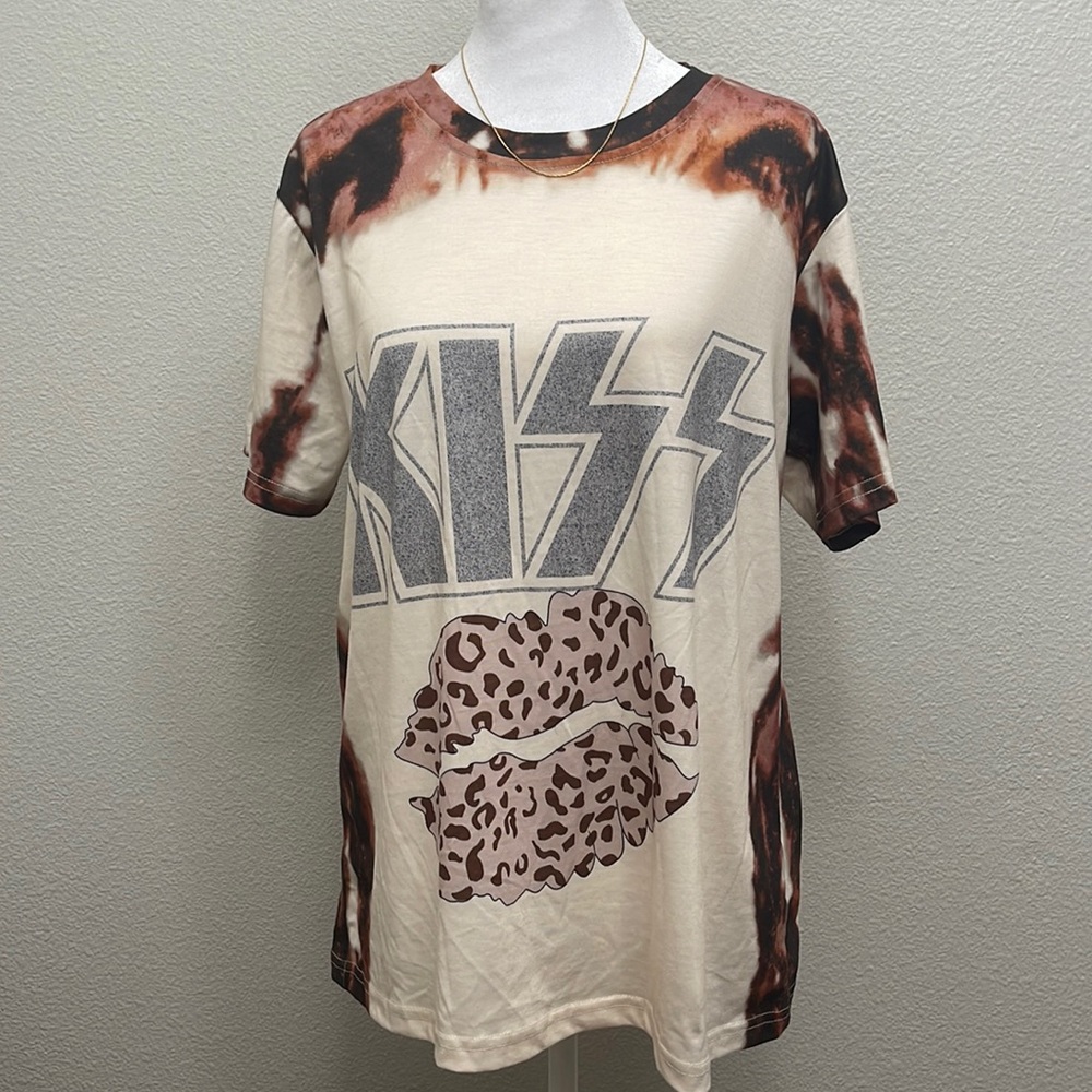 KIZZ Tie Dye Band Tee